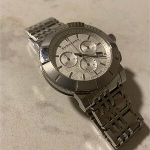 Burberry Silver Men's Watch